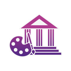 graphic design palette color brush bulding image