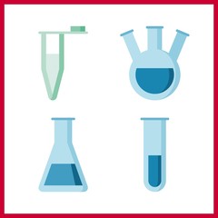 health icon. laboratory and test tubes vector icons in health set. Use this illustration for health works.
