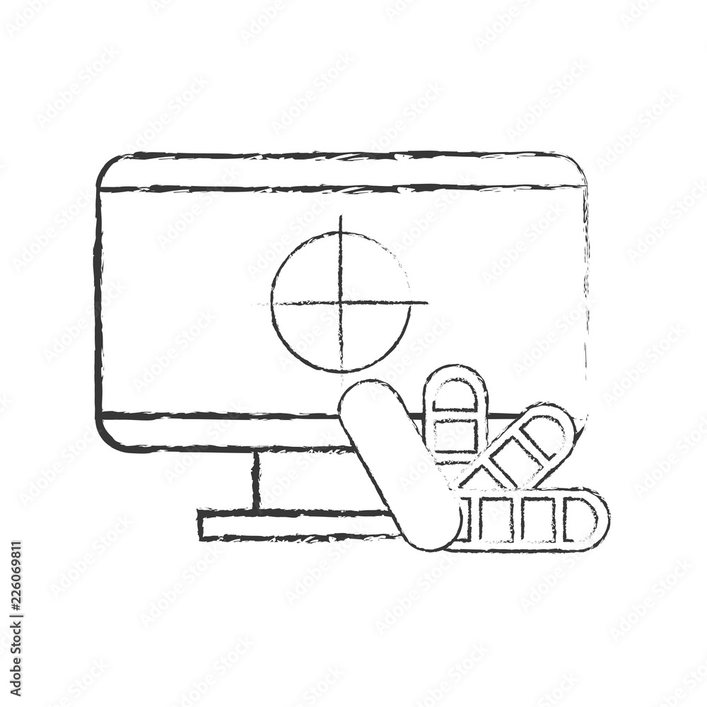 Poster computer color tone program graphic design