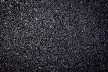 close up of asphalt road texture