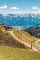 Beautiful alpine view at Leogang - Tyrol - Austria