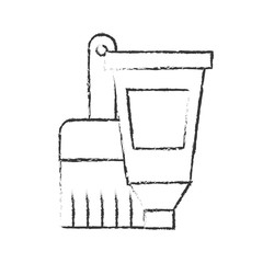 artistic design color tube and brush