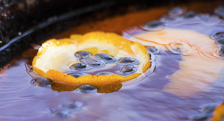 CÁSCARA DE NARANJA Y CAFÉ PARA QUEIMADA