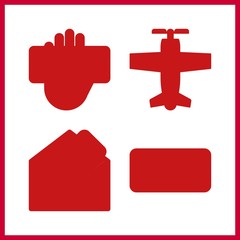 airline icon. plane and plane ticket vector icons in airline set. Use this illustration for airline works.