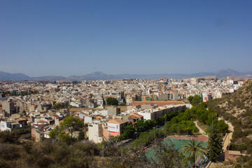 Fototapeta na wymiar the city of Alicante Spain