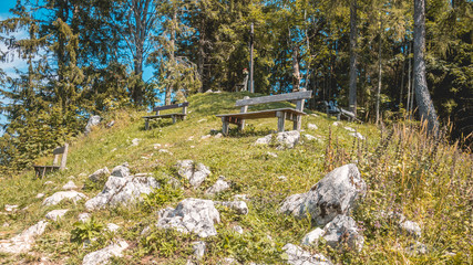 Beautiful alpine view at Hallein - Salzburg - Austria