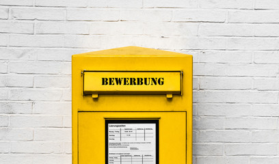 Bewerbung Briefkasten Einwurf