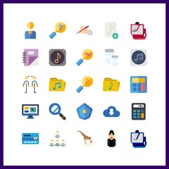 laptop icon. credit card and manager vector icons in laptop set. Use this illustration for laptop works.