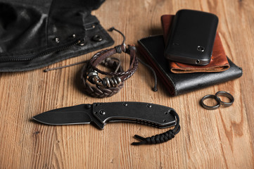 stainless steel pocketknife
