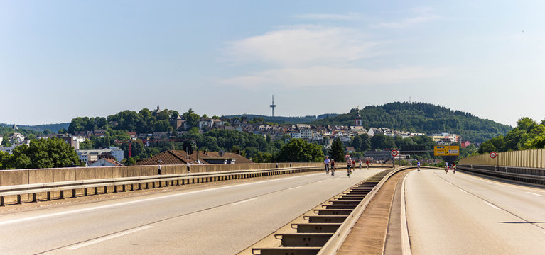 Siegtal pur - B54 Fahrradfahrer
