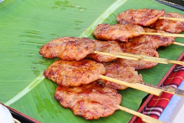 pork roast on street food