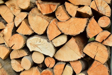 wood for the fireplace, for firewood