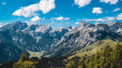 Beautiful alpine view at Werfenweng - Salzburg - Austria