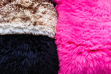 colored fur background