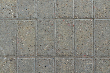 Rectangular paving slabs. View from above. Close-up. Background. Texture.