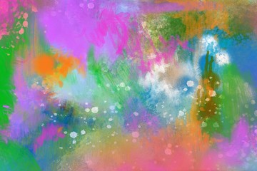 Abstract spring bold painted splash grundge background for spring summer and party backdrop or any art need