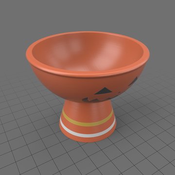 Halloween candy bowl