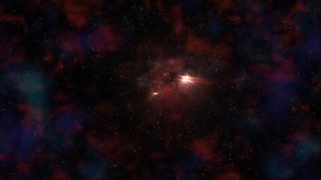 Dark Nebula Background