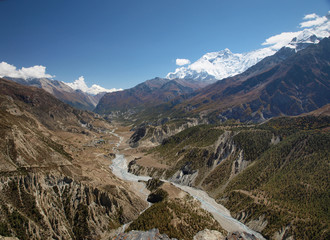 Deep Valley in Nepal