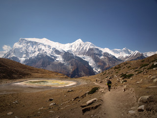 Ice Lake in Nepal