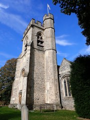 Fototapeta na wymiar St Michael’s Parish Church, Chenies, Buckinghamshire, England, UK