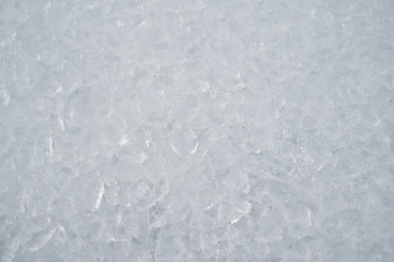 background of ice
