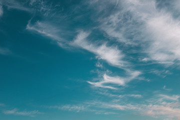 Obraz premium Blue sky whith clouds