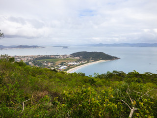 A view of Lagoinha do Norte beach from above - Florianopolis, Brazil