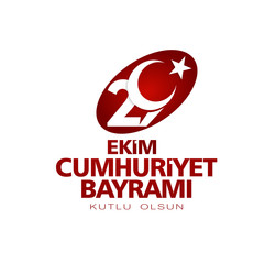29 ekim cumhuriyet bayrami Day Turkey. Translation: 29 october Republic Day Turkey and the National Day in Turkey. celebration republic. vector illustration.