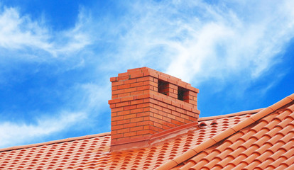 big brick smokestack