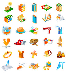 Different types of objects