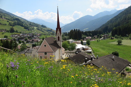 Blick auf Mareit im Ridnauntal, S&uuml;dtirol