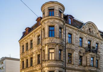 Fototapeta premium Renovated historical building 