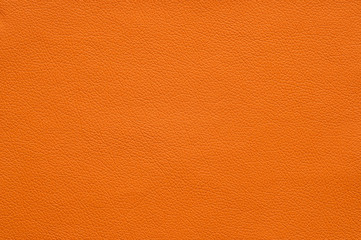 Bright orange artificial leather with large texture.