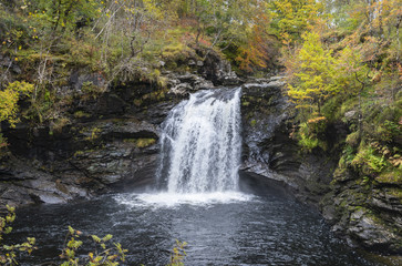 Fototapeta na wymiar Falls of Falloch, Loch Lomand National Park, Scotland