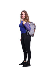 Beautiful caucasian woman