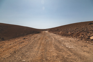 Off-road in the desert