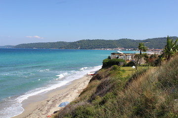 Coast in Skala Fourkas