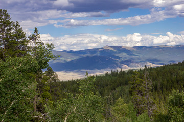 view of mountains