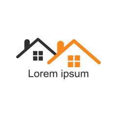 Real Estate , Property and Construction Logo design for business corporate sign . Vector Logo 