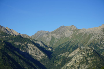 Fototapeta premium The Albergian mountain range, Piedmont Italy