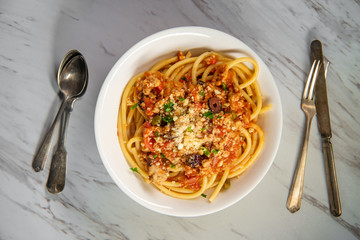 Ragù alla Bolognese Bucatini