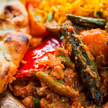Indian Vegetable Curry -  Vegetarian Sabzi Cuisine