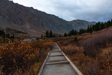 Storm Rolling In Gray's Mountain Trail Colorado