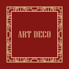 Art Deco frame