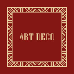 Art Deco frame