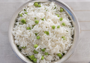 Peas rice