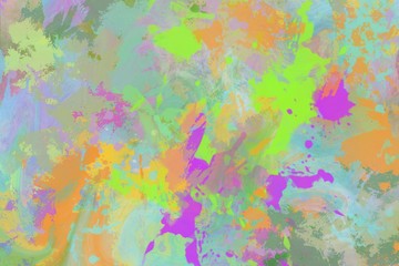 Bold Artistic painted abstract background, loose brushstrokes, bright colors dimensional layers, multicolored backdrop pattern design for any artistic use