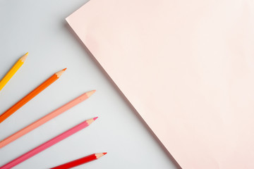 Creative arrangement of stationeries