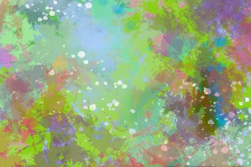 Bold Artistic painted abstract background, loose brushstrokes, bright colors dimensional layers, multicolored backdrop pattern design for any artistic use